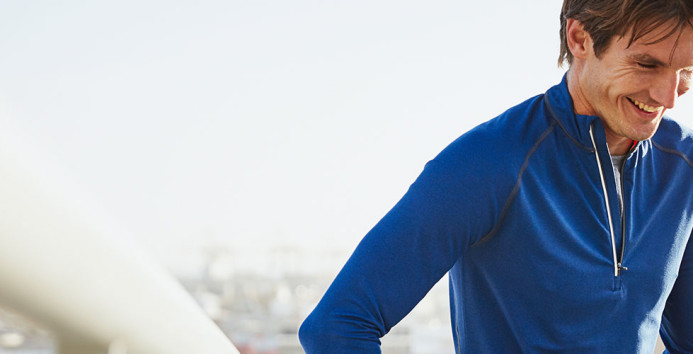 runner take a break banner